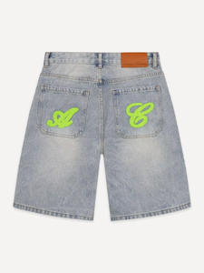 Low MOQ Latest Price Fresh Arrival <b>Men</b> <b>Jeans</b> <b>Shorts</b> Cotton Made Eco Friendly Street Wear Denim <b>Shorts</b> For <b>Men</b> Latest Design 2026 - Product Image 5