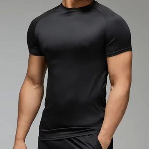 T-shirts de compression pour hommes, sport, fitness, entraînement, course à pied, couche de base respirante et à séchage rapide - Product Image 5