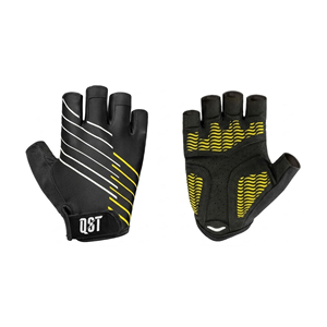 Cycling Gloves Half <b>Finger</b> Wavy Grip Cycling Gloves Breathable Perforated Padded Palm <b>Bike</b> Gloves Custom Logo OEM ODM Supplier - Product Image 1