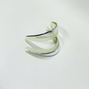 Pieza de talón de TPU dorada/plateada personalizada | Plástico de inyección con transferencia de calor multicolor | Suministro OEM ecológico de Vietnam - Product Image 3