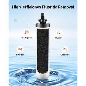 Sistema de Filtro de Agua de Sobremesa de Acero Inoxidable 304 con Alimentación por Gravedad 3G, Reduce el Plomo hasta en un 99% - Product Image 3