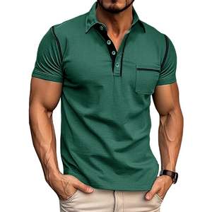 Nouveau T-shirt Polo Décontracté Homme à Manches Courtes Style Personnalisé – Qualité Supérieure, Tendance Urbaine - Product Image 2