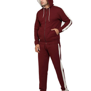 Trajes Deportivos con Cremallera Hechos en Fábrica, Diseño Personalizado al por Mayor, Calidad OEM, Trajes Deportivos con Cremallera Hechos de Algodón - Product Image 4