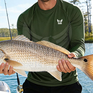 Camisetas de Pesca de Material Duradero, Bajo MOQ, Marca Privada, Camisetas de Pesca Más Vendidas - Product Image 6