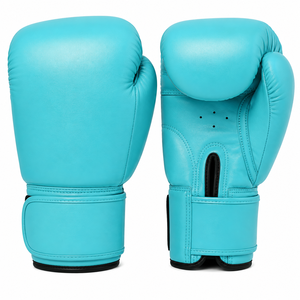 Guantes de boxeo de cuero PU diseñados para un entrenamiento cómodo con saco de boxeo, sparring, práctica de fitness y sesiones intensas de gimnasio. - Product Image 1
