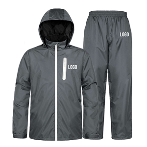 Traje Impermeable para Hombre, Ligero, con Capucha, Transpirable, Cortavientos, para Pesca, Senderismo y Ciclismo - Product Image 2