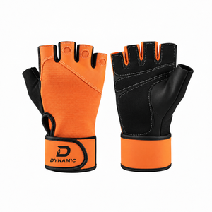New Durable Powerlifting Gloves Half Finger Genuine Leather Gym Workout Strong Grip Wrist Support Breathable Lightweight Hook - Product Image 4