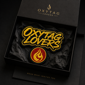 Parche Bordado Oxytag Lovers, Aplique Termoadhesivo con Diseño de Logotipo de Llama, Forma Irregular, Fieltro No Tejido, Regalo a Precio Económico - Product Image 6