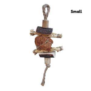 Jouets écologiques en fibre de coco pour oiseaux Boba - Product Image 1