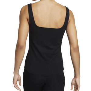 Nouveau design sans manches recyclé solide bouton brodé 2 pièces de haute qualité personnalisé vente en gros grande taille ensemble gym fitness yoga - Product Image 3