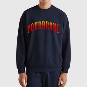 เสื้อสเวตเชิ้ตผู้ชายทรงปกติ คอซิป 1/4 ซิป บุขนด้านใน ผ้าฝ้าย 100% สกรีนโลโก้ได้ แขนยาว ระบายอากาศได้ดี เหมาะสำหรับฤดูหนาว รับผลิตแบบ OEM - Product Image 1