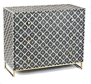 Mesa de Centro de Diseño Moderno con Incrustaciones de Hueso, Ecológica, Hecha a Mano, Duradera, Personalizable, para Hogar, Hotel, Sala de Estar, Natural - Product Image 5