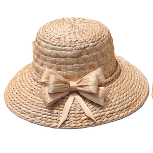 Handwoven Water Hyacinth Sun <b>Hat</b> <b>For</b> Beach Resort And Summer Fashion Collections - Product Image 3