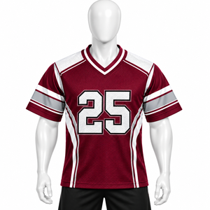 Maillot de supporter personnalisé pour homme, respirant, grande taille, avec logo et numéro imprimés par sublimation – Nouvelle collection en promotion - Product Image 1