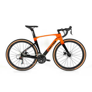 Vélo de gravier Carbon Seaboard V2 2020, pneus 700C, hybride complet, bleu, unisexe - Product Image 1