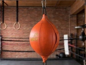 Sac de frappe lourd sur pied Hawk PU avec double ballon de vitesse, durable, facile à installer, équipement d'entraînement pour la maison, la salle de sport et le MMA - Product Image 3