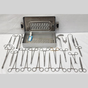 ชุดเครื่องมือแพทย์ผ่าตัดหรือเครื่องมือศัลยกรรม 25 ชิ้น พร้อมถาดฆ่าเชื้อ Aesculap - Product Image 1