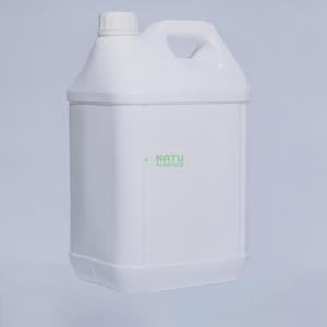 Bidon carré en plastique HDPE personnalisé de 1 à 10 L pour le stockage d'huile, de produits chimiques et de liquides, avec poignée, conteneur industriel - Product Image 2