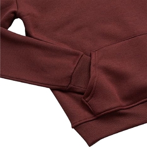 Survêtement unisexe de haute qualité 100 % coton coupe-vent avec pantalon de survêtement, logo personnalisé, tenue d'hiver à capuche pour homme, techniques d'impression - Product Image 5
