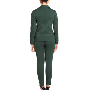 Women Business Pant Suit Elegant Office Wear <b>Blazer</b> Trousers <b>Set</b> Custom Formal Workwear Wholesale - Product Image 4