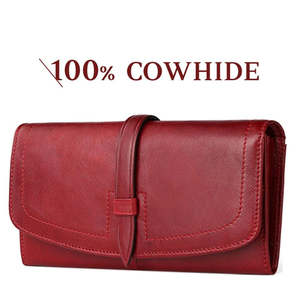 กระเป๋าคลัทช์หนังวัวแท้สำหรับผู้หญิง ซิปแข็งแรง น้ำหนักเบา ราคาขายส่งสำหรับขายออนไลน์ - Product Image 2