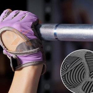 Gants de sport en cuir robustes pour la musculation, matériau durable, protection, sangle de poignet réglable, antidérapants, unisexes - Product Image 3