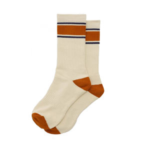 Custom Logo Silk Screen Printing OEM Service High Quality Eco-Friendly Breathable Quick Dry <b>Sports</b> Training <b>Men</b> Crew <b>Socks</b> - Product Image 1