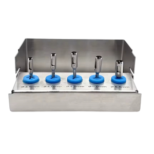 Kit de 5 instruments de gestion des tissus mous pour implants dentaires, courts et longs, entièrement autoclavables et réutilisables - Product Image 6