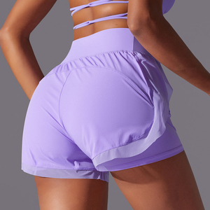 Pantalones Cortos Deportivos de Cintura Alta para Mujer, Transpirables, Holgados, con Cintura Elástica, Ligeros, para Gimnasio, Entrenamiento, Secado Rápido, Estilo Hip Hop - Product Image 4