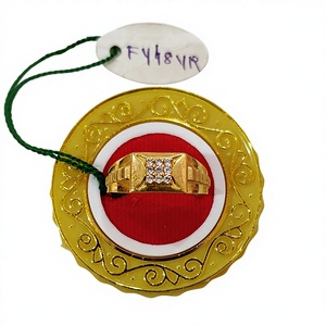 LISAJEWELLERS แหวนทองคำแท้ 22k ระดับพรีเมียมสำหรับผู้ชาย ดีไซน์คลาสสิก งานฝีมือสุดหรู สำหรับสวมใส่ทุกวัน ของขวัญพิเศษ ตรา 916 - Product Image 1