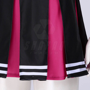 Uniforme de Cheerleader Personnalisé pour Femmes et Filles, Ensemble Haut et Jupe, Tenue de Compétition pour Équipe de Cheerleading, Fournisseur OEM - Product Image 6