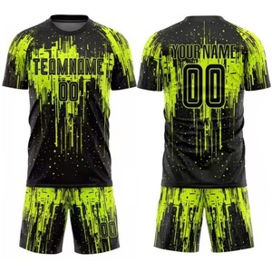 Uniforme de Fútbol de Alto Impacto, Calidad Premium, 100% Poliéster, Impresión Digital, Bordado 3D, Secado Rápido, Personalizable con Logotipo OEM - Product Image 1