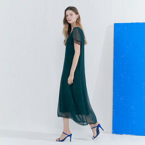 ชุดเดรสชีฟองลูกไม้แบบลำลอง ดีไซน์เกาหลี ผลิตในเวียดนาม - Product Image 1