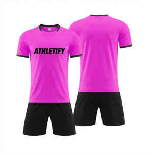 Ensemble de maillots de football pour jeunes, uniforme de football personnalisé avec logo, ensemble de maillots de football par sublimation, kit d'entraînement sportif respirant - Product Image 1