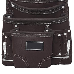 Multi-Pocket <b>Leather</b> <b>Tool</b> Pouch Bag – Available in All Sizes, High-Demand Professional <b>Tool</b> Bag - Product Image 2