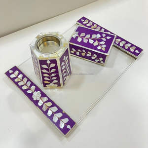 Brûleur à Bakhoor Personnalisé Écologique et Durable avec Boîte Cadeau et Décoration en Coquille de Nacre pour l'Aïd, les Mariages et les Événements Islamiques - Product Image 2