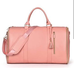 Unisex High Quality Customize Leather Duffle <b>Bag</b> Large Capacity Shoe Compartment With Customize Logo and Customize Storage Space - Product Image 5