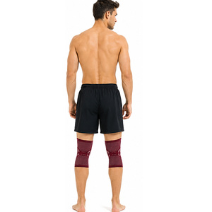 Athletic Knee Sleeve Pads for Workout Training <b>Running</b> Cycling Weightlifting Gym Fitness and Joint Stability Flexible Knee Pads - Product Image 4