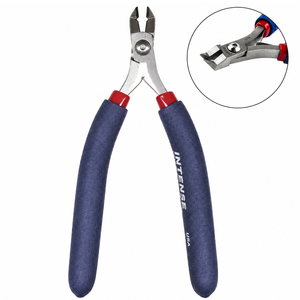Professional 50 Degree Angulated Taper <b>Flush</b> <b>Cutter</b> Precision Wire Cutting Pliers for Jewelry Making Electronics Crafts - Product Image 1