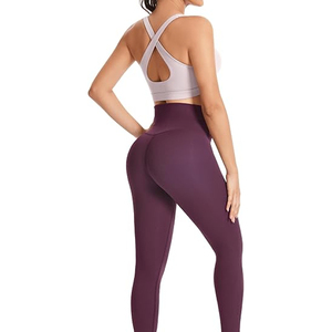 Nouvel arrivage : Ensemble de yoga pour femme, design tendance, excellente qualité, respirant, léger, motif uni, longueur intégrale, sans couture sur le devant, grandes tailles - Product Image 3