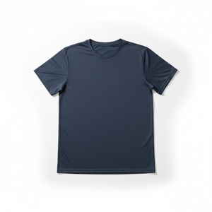 T-shirt à manches courtes en jersey respirant grande taille, style streetwear, jersey de sport, jersey en coton délavé à l'acide - Product Image 1