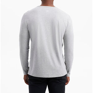 Camiseta de Manga Larga para Hombre, Diseño Moderno, Ecológica, Súper Ajustada, Fácil de Usar, Precio al por Mayor - Product Image 4