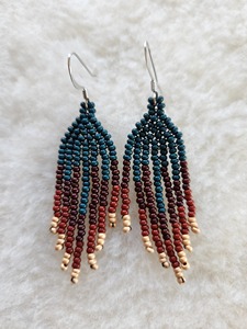 Pendientes de Cuentas Coloridos de Moda de Verano, Pendientes de Cuentas Hechos a Mano para la Playa, para Mujer - Product Image 2
