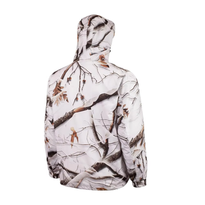 Veste de chasse réversible unisexe haut de gamme en softshell imprimé, 100 % polyester, coupe-vent et imperméable, pour la vente en gros - Product Image 3