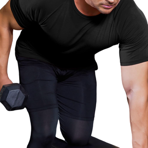 Active Movement T-<b>shirt</b> For Men's Double Stitching <b>Polyester</b> Professional Wear Lightweight T-<b>shirt</b> For Men's - Product Image 6