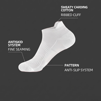 Chaussettes de sport athlétiques respirantes avec coussinets de compression pour basketball, course à pied, football, cyclisme, tennis, logo personnalisé, OEM, vente en gros