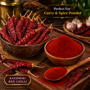 Chile Rojo Cachemirí Premium |   Especias Secas Suaves para Curry, Colorante y Condimento |   Suministro a Granel de Vainas Naturales de la India de Calidad de Exportación - Product Image 4