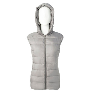 Gilet matelassé léger pour femme, veste sans manches chaude d'hiver, gilet d'extérieur matelassé, vente en gros - Product Image 5