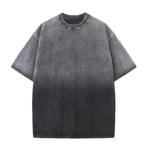 Camisetas de Hombre con Diseño Clásico Único Sun Fade, Camisetas de Manga Corta Extra Grandes con Estampado Digital, Ropa de Moda con Lavado Ácido - Product Image 4