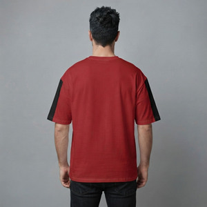 Hot High Quality 100 Cotton Oversized Drop Shoulder Premium T-shirt for Men 200 GSM T-Shirt Custom DTF printed logo man tee - Product Image 6